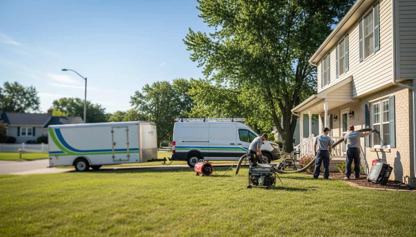 Flooded Basement Restoration And Cleanup With Repair in Ranier, MN near me